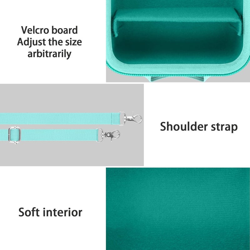 Baval Camera Case Compatible with KODAK PIXPRO AZ405/AZ425/AZ255/AZ401/AZ528 Digital Camera Vlogging Camera(Mint Green Case) - Image 4